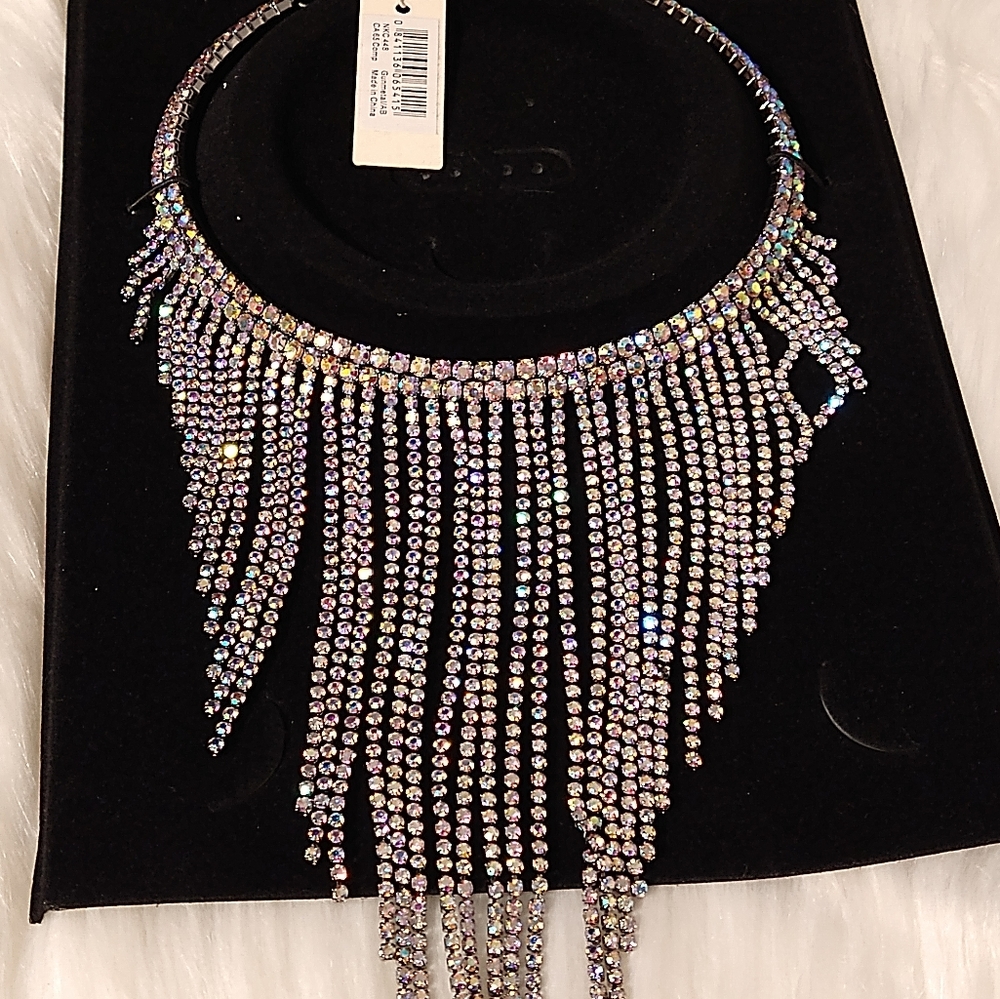 New Karen Choker Rhinestone - Picture 5 of 9